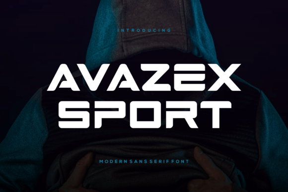 Avazex Sport Font for Business Branding