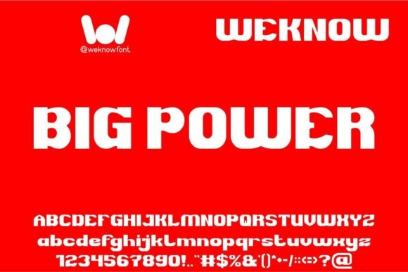 Big Power Font Review