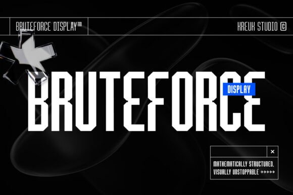 Bruteforce Display Font Review
