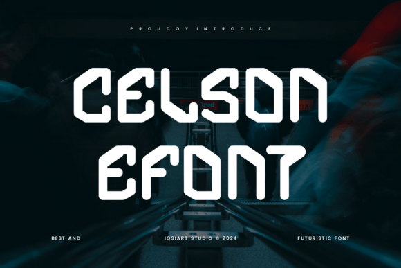Celson: A Futuristic Font for Modern Design