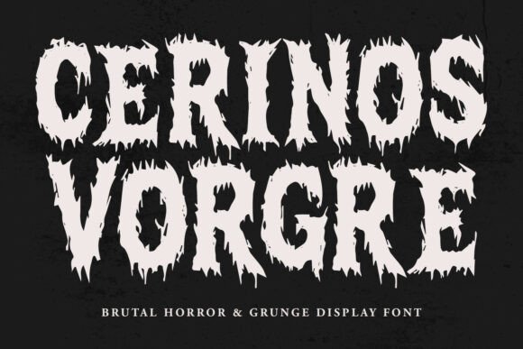 Cerinos Vorgre Font for Bold Creations