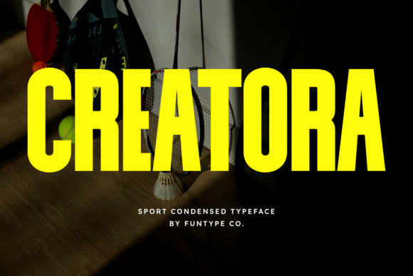 Creatora: Bold Font for Impactful Campaigns