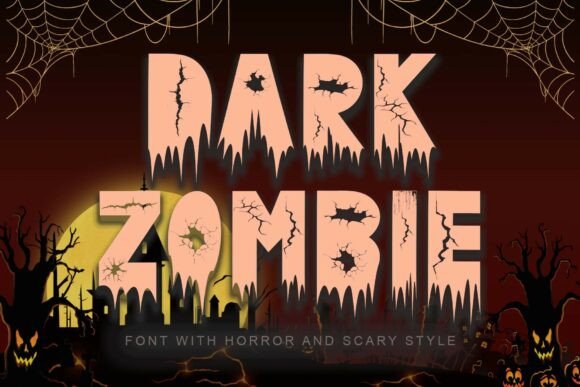 Dark Zombie Otf: Bold Typography for Visual Drama