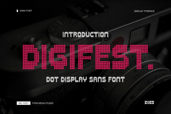 Digifest Font: Bold Digital Typography