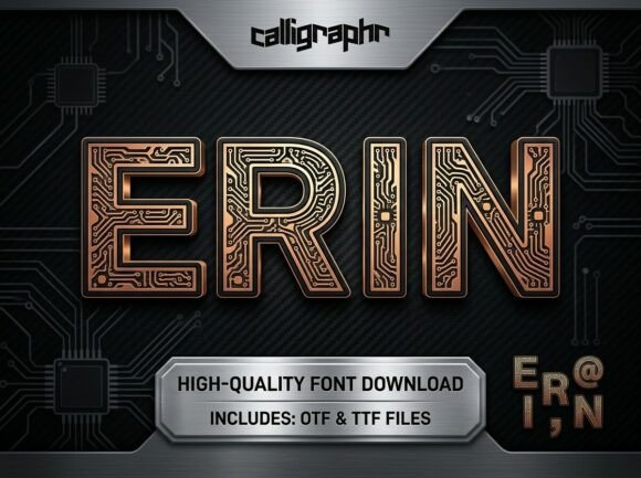 Erin Font: Modern Design for Creative Makers