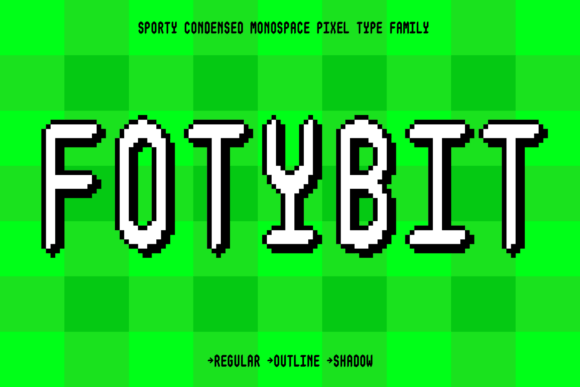 Fotybit Family Font for Business Branding
