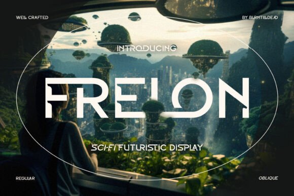 Frelon: A Futuristic Font for Business Branding
