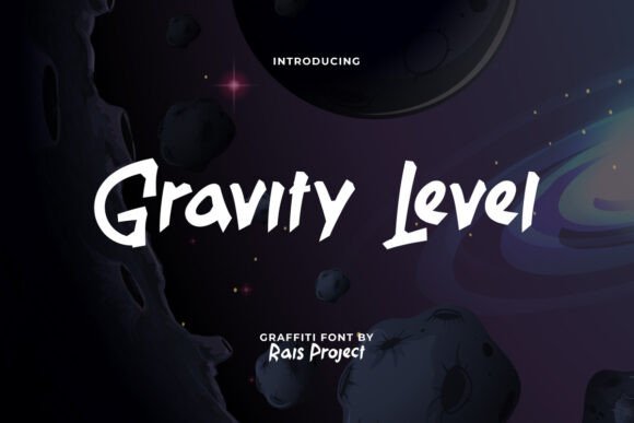Gravity Level Font for Bold Campaigns