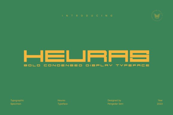 Heuras – Bold Display Typeface