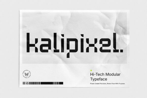 Kalipixel Font for Modern Campaigns