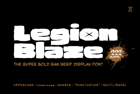 Legion Blaze Font for Bold Branding