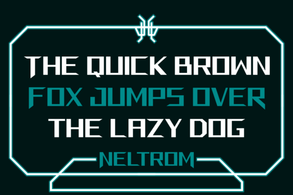 Neltrom: A Futuristic Font for Business Branding