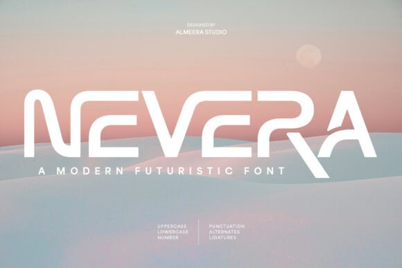 Nevera Font: Modern Typography