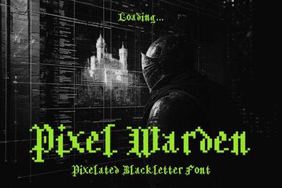 Pixel Warden Font for Bold Branding