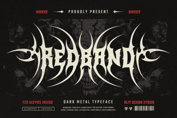 Red Band Typeface