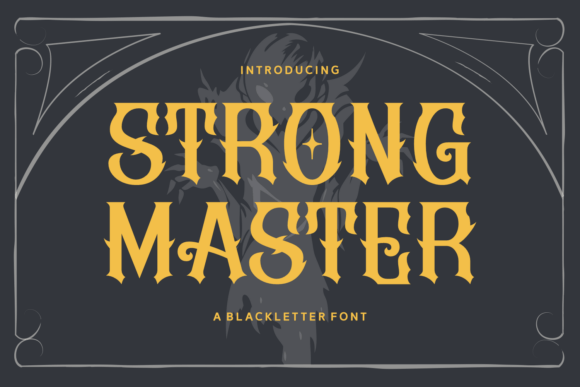 Strong Master Font for Bold Web Design