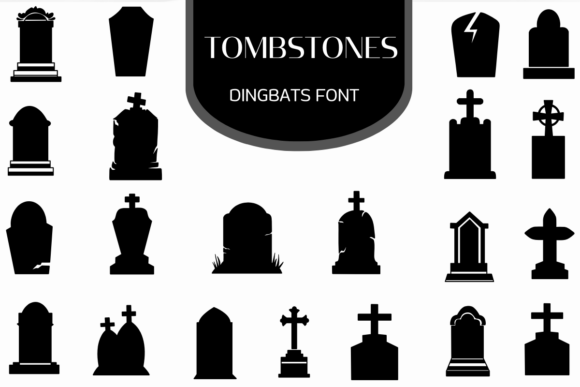 Tombstones Font for Creative Design