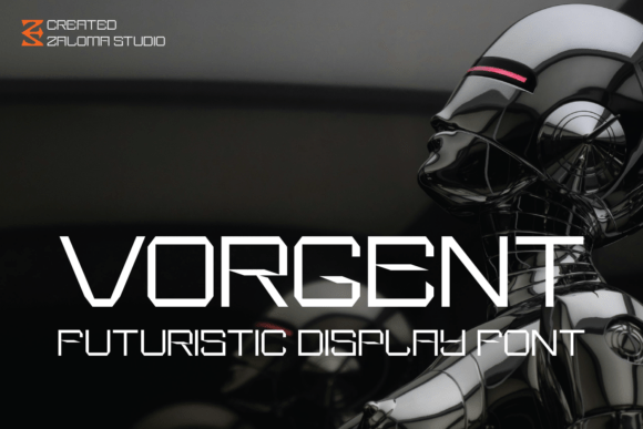 Vorgent: A Futuristic Display Font
