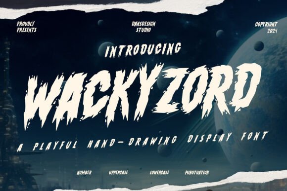 Wackyzord: Bold Font for Business Branding